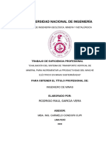 (1library - Co) Evaluación Del Sistema de Transporte Vertical de Mineral para Incrementar La Productividad Del Winch