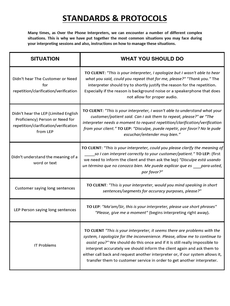 Standards & Protocols | PDF | Language Interpretation | Profanity
