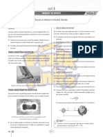 Kuvvet Ve Hareket Kuvvet Newton Yasalari Konu Anlatimi PDF - Sinav.icin