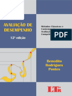 Resumo Avaliacao de Desempenho Metodos Classicos e Contemporaneos Por Objetivos Competencias e Equipes Benedito Rodrigues Pontes