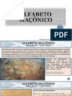 Estudos - Alfabeto Maçônico - Luís Morgensztern