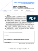 GTIT Termo de Responsabilidade Requisicao Acesso VPN Empresas Prestadoras de Serviço