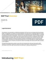 SAP Fiori - An Introduction (Unbox S4H) 2021-11-22