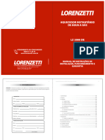Manual-Do-Usuario-Aquecedor-Lorenzetti-LZ-2000DE