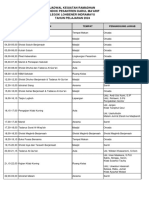 Jadwal Kegiatan Ramadhan