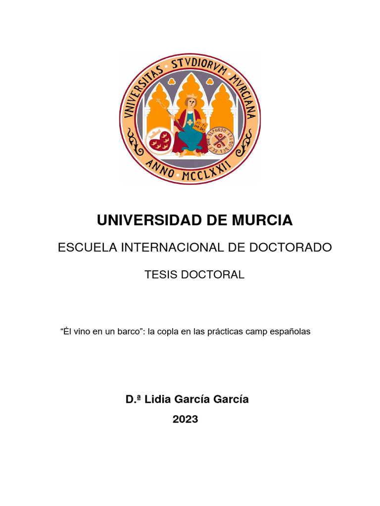 García García Lidia TD 2023 | PDF | Canciones | Género