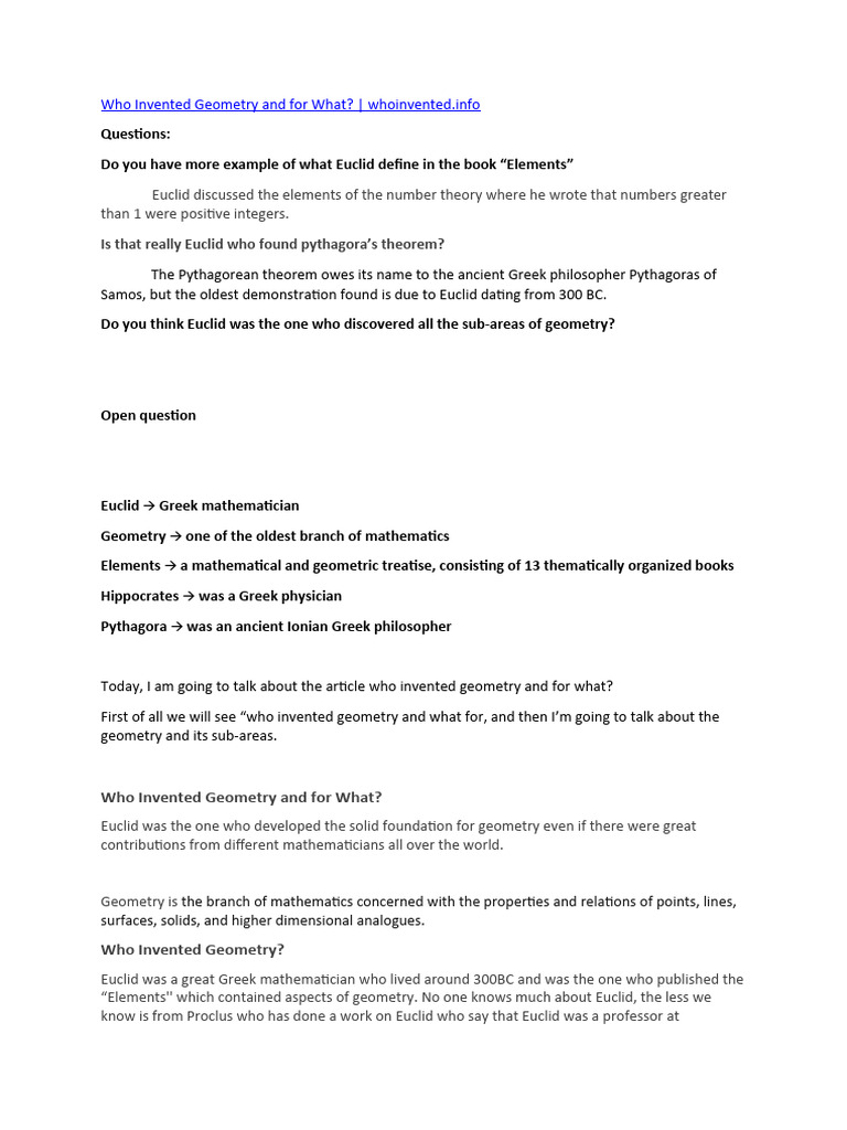 Ancient maths geometry pdf euclid geometry