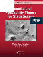 Essentials of Probability Theor - Michael A. Proschan