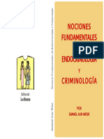 Nociones Fundamentales de Endocrinologia y Criminologia - Tapa