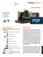 Industrial Spark-Ignited Generator Set: Demand Response Ready Standby Power Rating