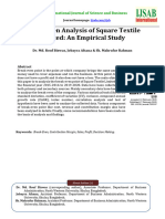 Break-Even Analysis of Square Textile Limited: An Empirical Study