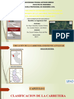 Evaluación Del Diseño Geometrico en La Vía Vecinal Ca-1232 Del Distrito de San Gregorio, Provincia de San Miguel, Departamento de Cajamarca