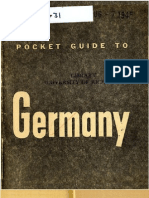 US War Department - Pocket Guide to Germany