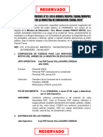 Dispositivo de Servicios Llegada de La Ministra de Educacion 21mar2024