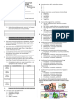 Evaluacion de Recuperacion Biología 7. 1 Er Periodo