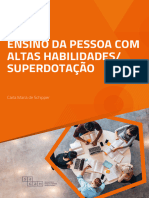 Processos de ensino e aprendizagem de alunos com altas habilidades