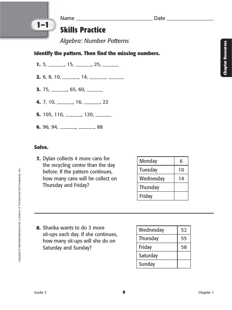Gr3 MC Skillspract | PDF