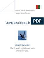 Colombia Mira A La Cuenca Del Pacifico