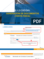 3.1.2 Cocovi - Generacion de Documentos (Venta Fisica)