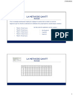 05 - Le Diagramme de Gantt (Exemple)