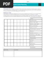 Activity Guide - Sprite Scene Planning