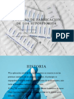 Proceso de Fabricacion de Los Supositorios