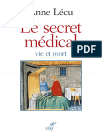 Le Secret Médical (Lécu Anne)