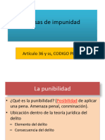 Punibilidad y Causas de Impunidad DPPG 2020