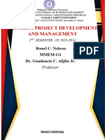 Mmem-G1 Final Requirement in Project Development and Management, Nebrao Ronel C.