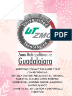 Documento A4 Portada Propuesta Proyecto Floral Acuarela Rosa