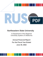 2022 Northeastern State University Financial Statements