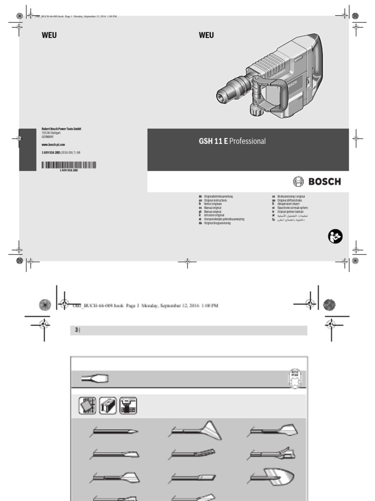 Commutateur + Contrôleur De Vitesse Pour Perforateurs Bosch GSH 11, GBH 11 Etc. - Neuf