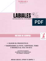 LABIALES 15 de Marzo 