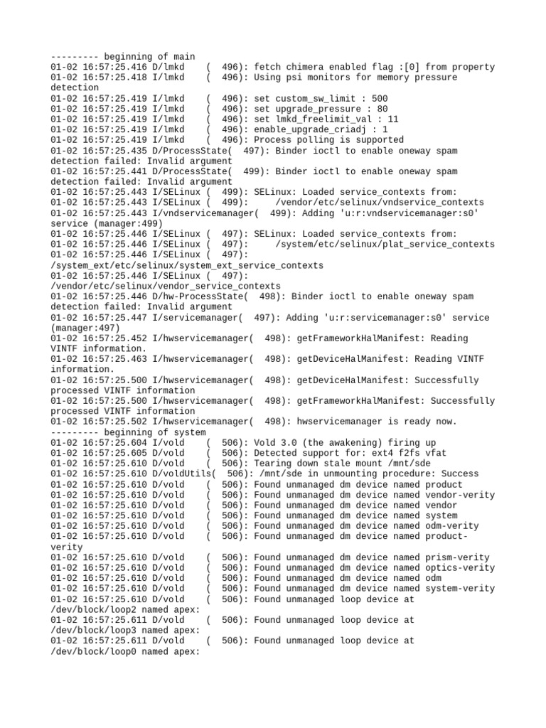 Android System Logs and Memory Management | PDF | Utility Software ...