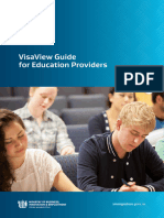 Visa View Guide For Education Providers