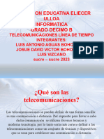 Diapositivas de Telecomunicaciones