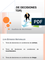 TOMA DE DECISIONES - TDI y TDR