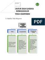Tugas Teks Eksposisi