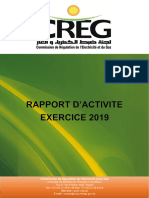 Algeria - Annual Report CREG - 2019