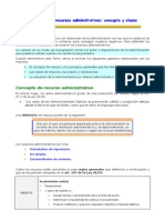 Recursos Administrativos: Concepto, Clases y Principios