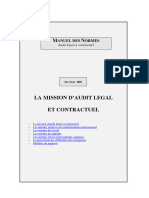 MANUEL DES NORMES ( Audit légal et contractuel )