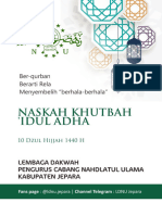 Naskah Khutbah Idul Adha LDNU - LAYOUT BUKU 2019 - Print-Dikonversi