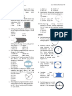 Soal Kelas 8 (Lingkaran)