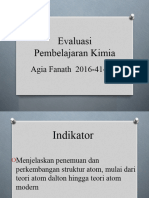 Evaluasi Pembelajaran Kimia