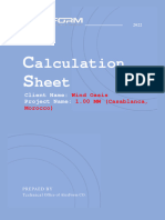 Calc-Sheet. 1MW-DS-2022