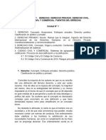 Fundamentos de Derecho Privado - Unidad 1