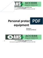 Personal Protective Equipment: Presenters:-Fortunate and Monica