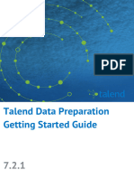 Talend DataPreparation GettingStarted EN 7.2.1