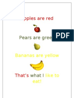 Apples Are Red R