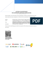 Letter of Acceptance For Scientific Articles Publication: No. 11/Jpim/Loa/3-Viii/2024